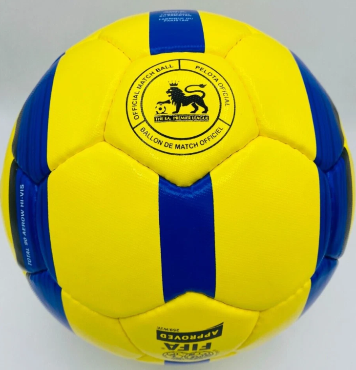 Nike T90 Aerow F.A Premier League 2005-2006 match ball size 5 color yellow