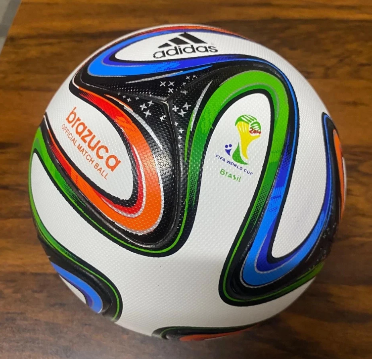 BRAZUCA FOOTBALL WORLD CUP 2014 | OFFICIAL MATCH SOCCER BALL SIZE 5